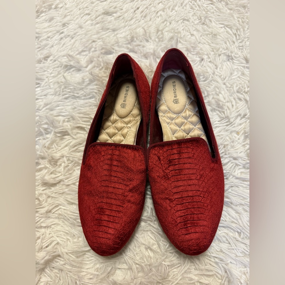Birdies The Starling Brandy Velvet flat - Picture 6 of 15